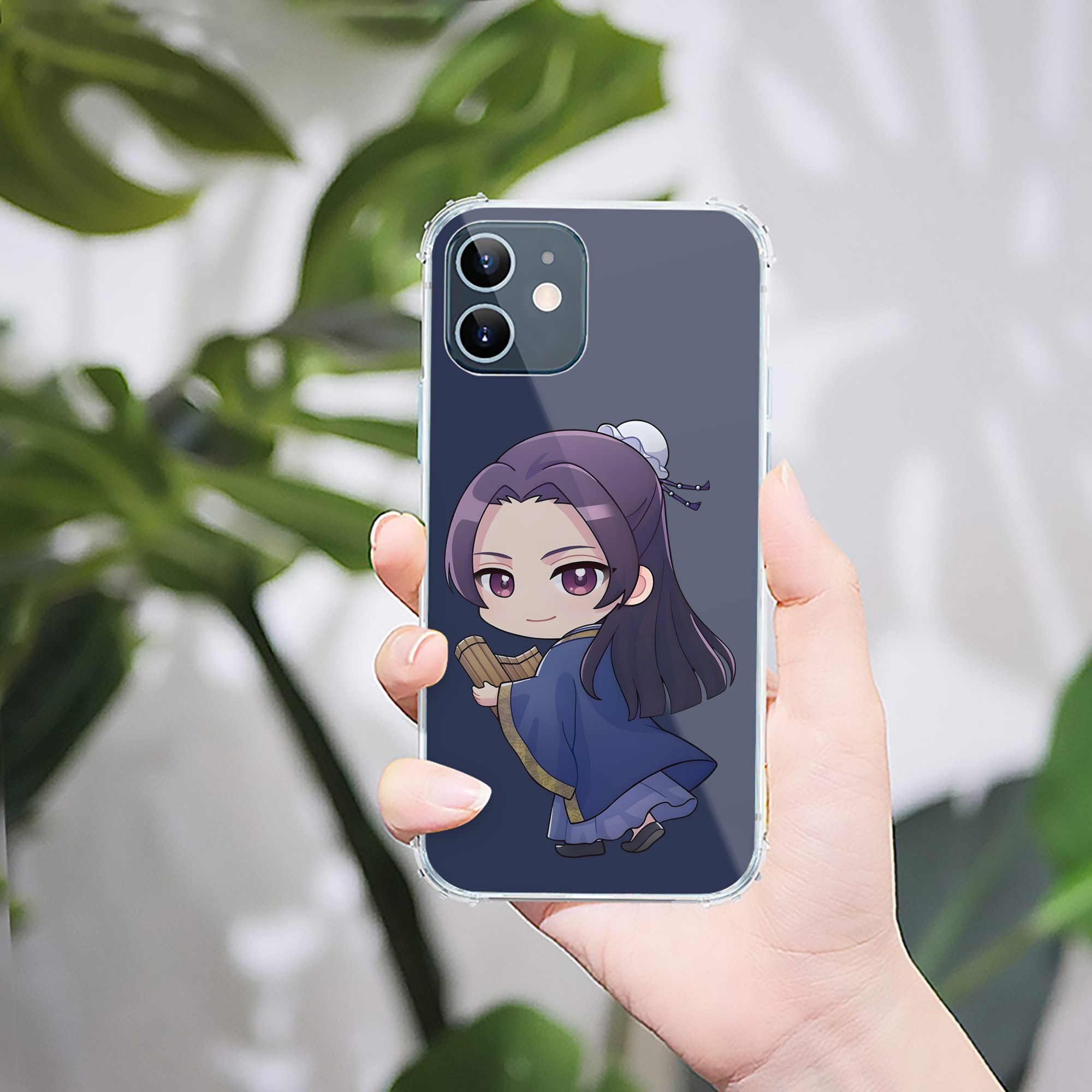 （画像用） 薬屋のひとりごと The Apothecary Diaries 【iPhone 12シリーズ対応】透明スマホケース（クリアソフトケース）